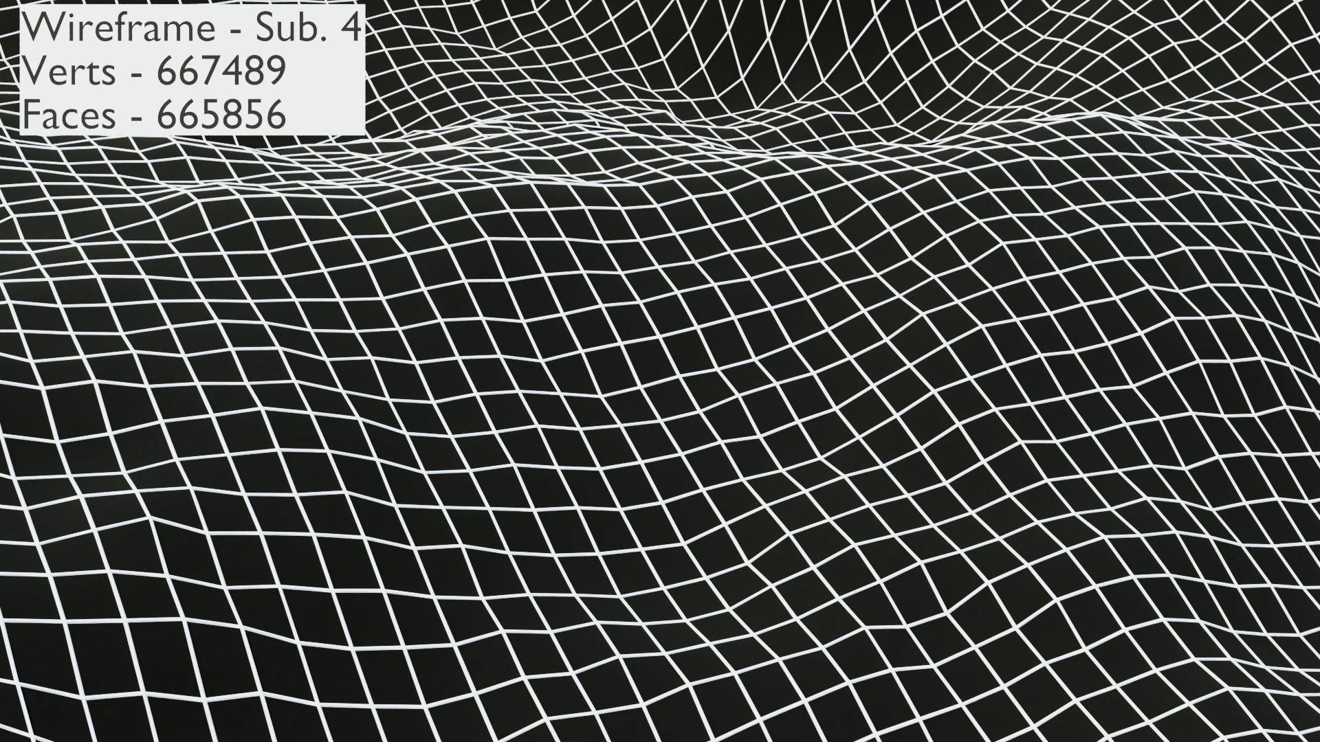 Mountain Terrain 1d 3D model_24