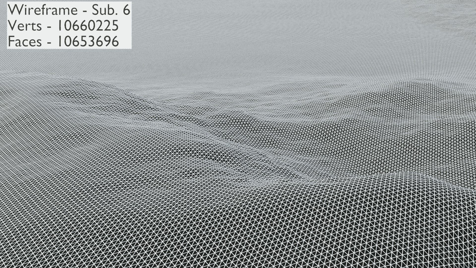 Mountain Terrain 1d 3D model_47