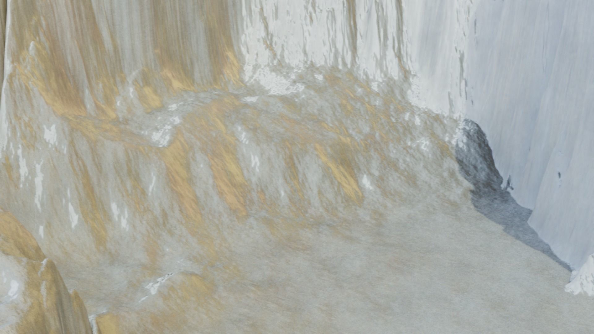 Mountain Terrain 1d 3D model_10