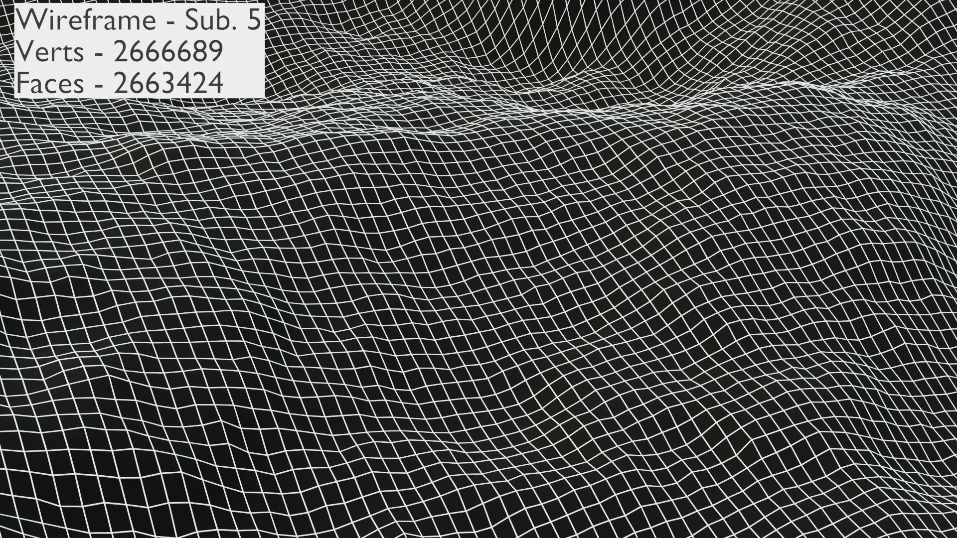 Mountain Terrain 1d 3D model_37
