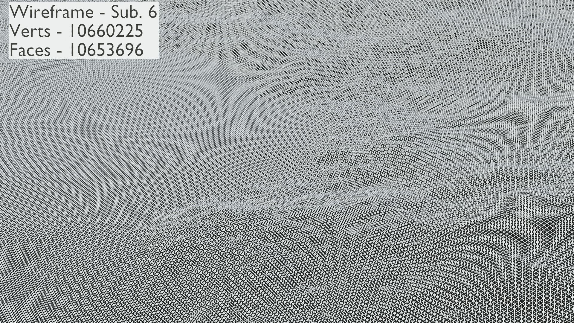 Mountain Terrain 1d 3D model_48