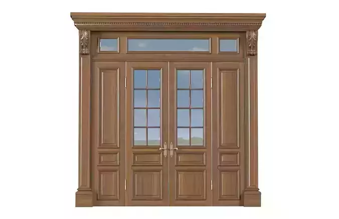 Outdoor Entrance classic door External Doors Exterior Door