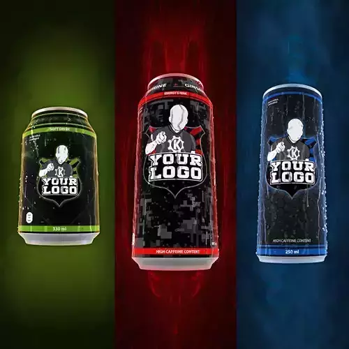 Soda Can Pack 3D model