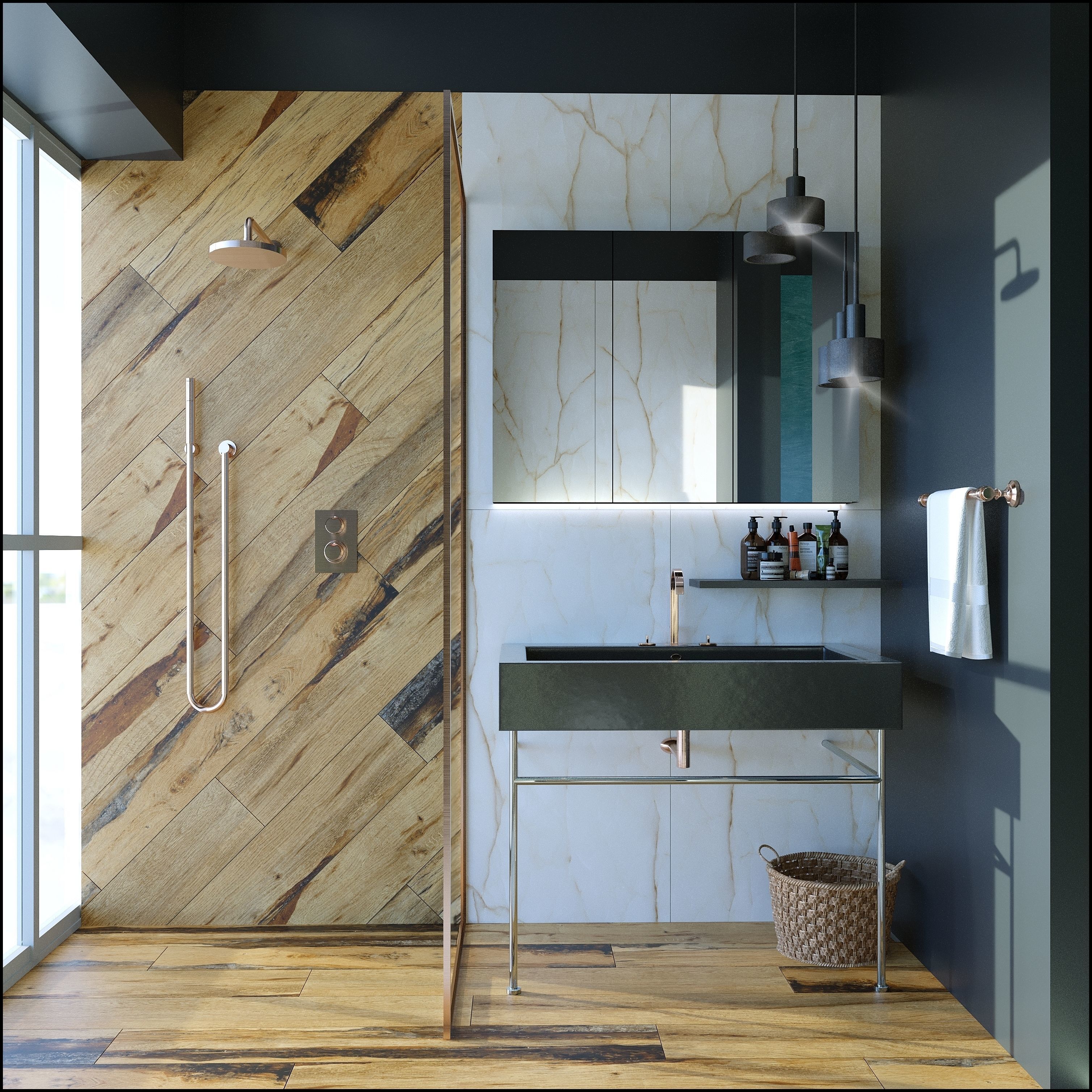 Showroom Scene 3D model_5