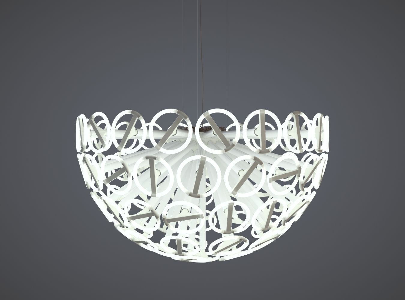 Strala Calmares Ceiling Lamp 3D model_1