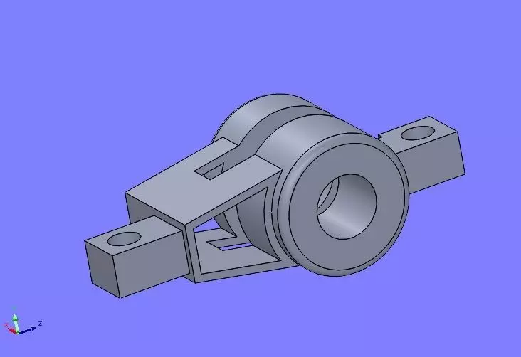 solidtutorial006 gearbox Free 3D model_0