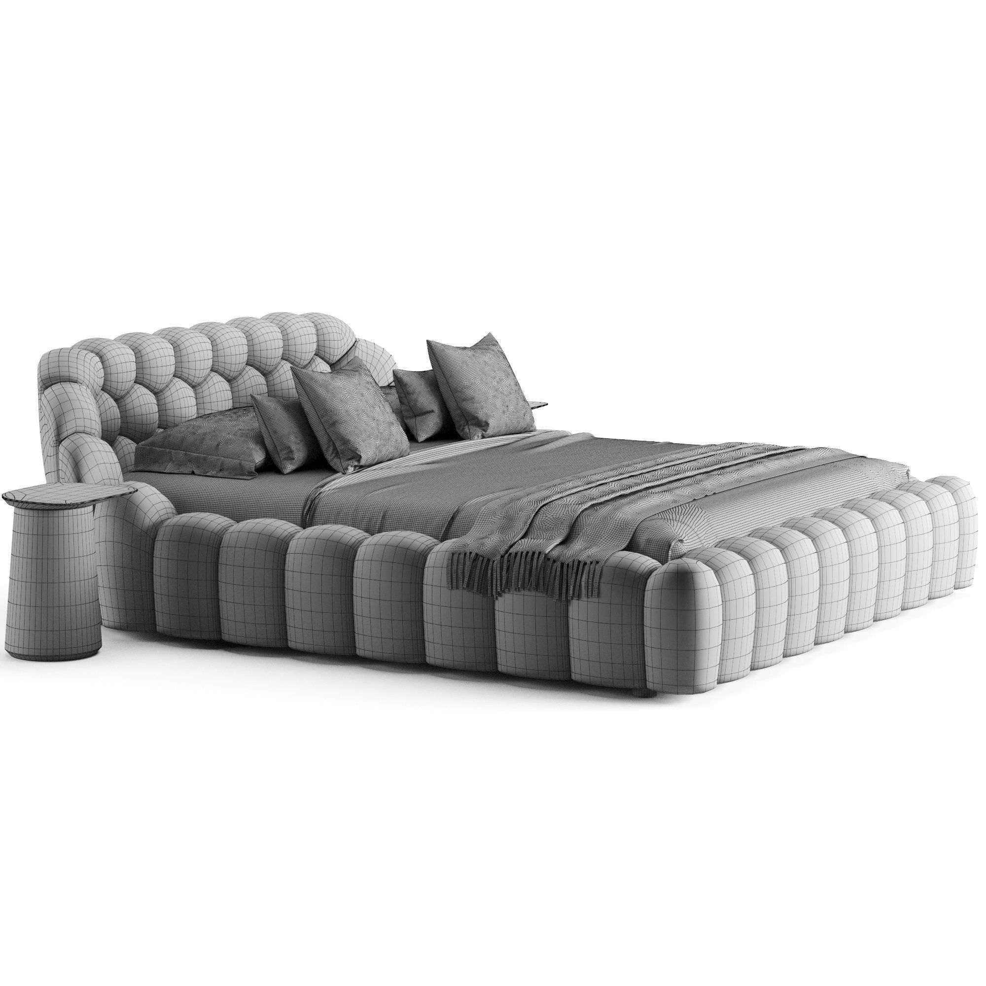 Roche Bobois Bubble Bed 3D model_6