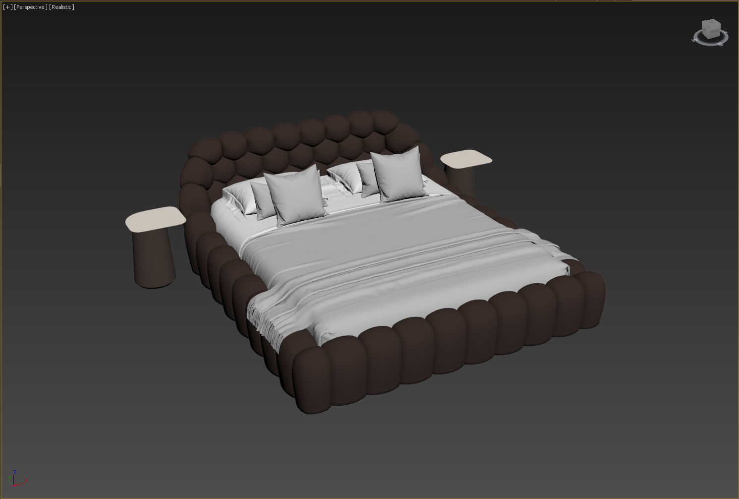 Roche Bobois Bubble Bed 3D model_15