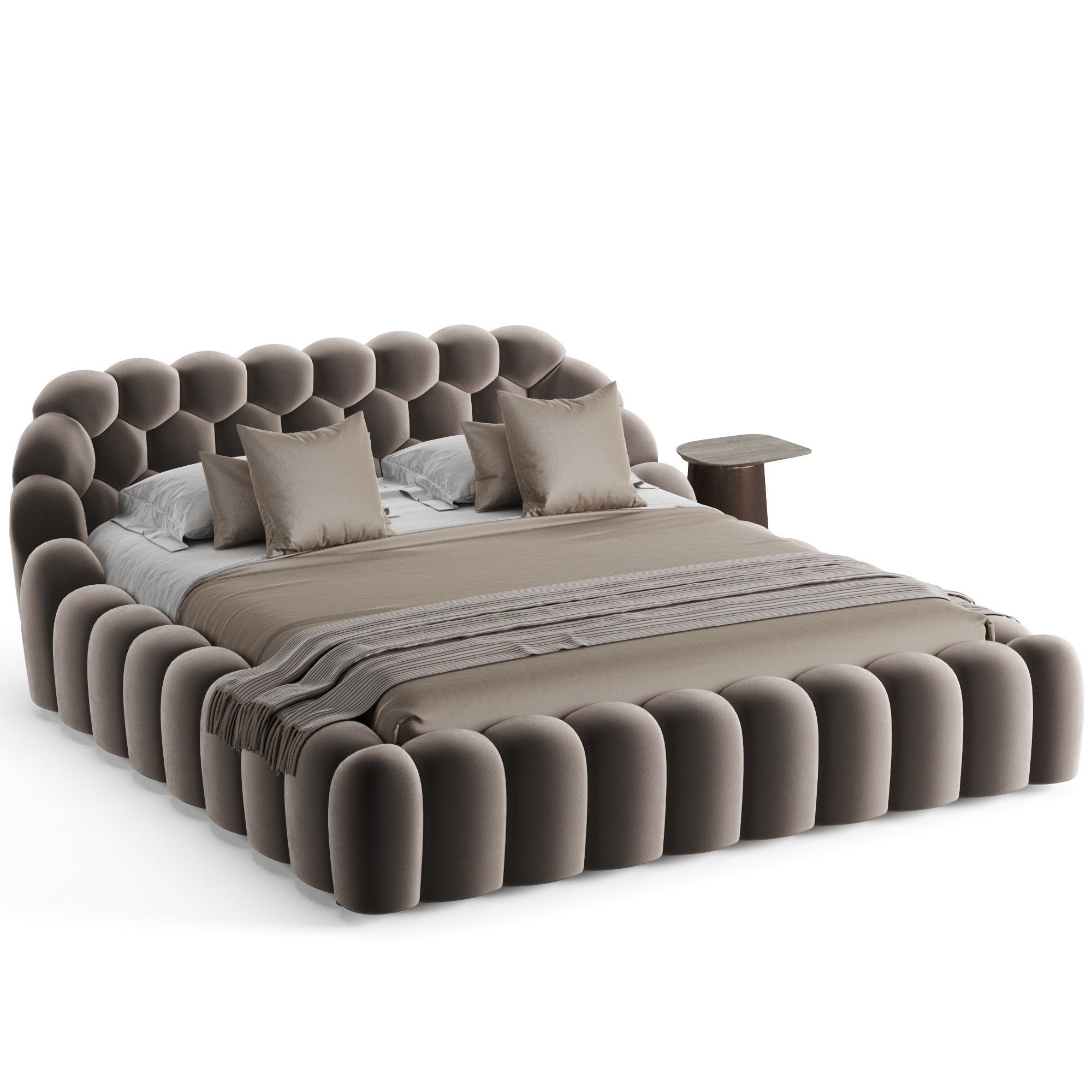 Roche Bobois Bubble Bed 3D model_11