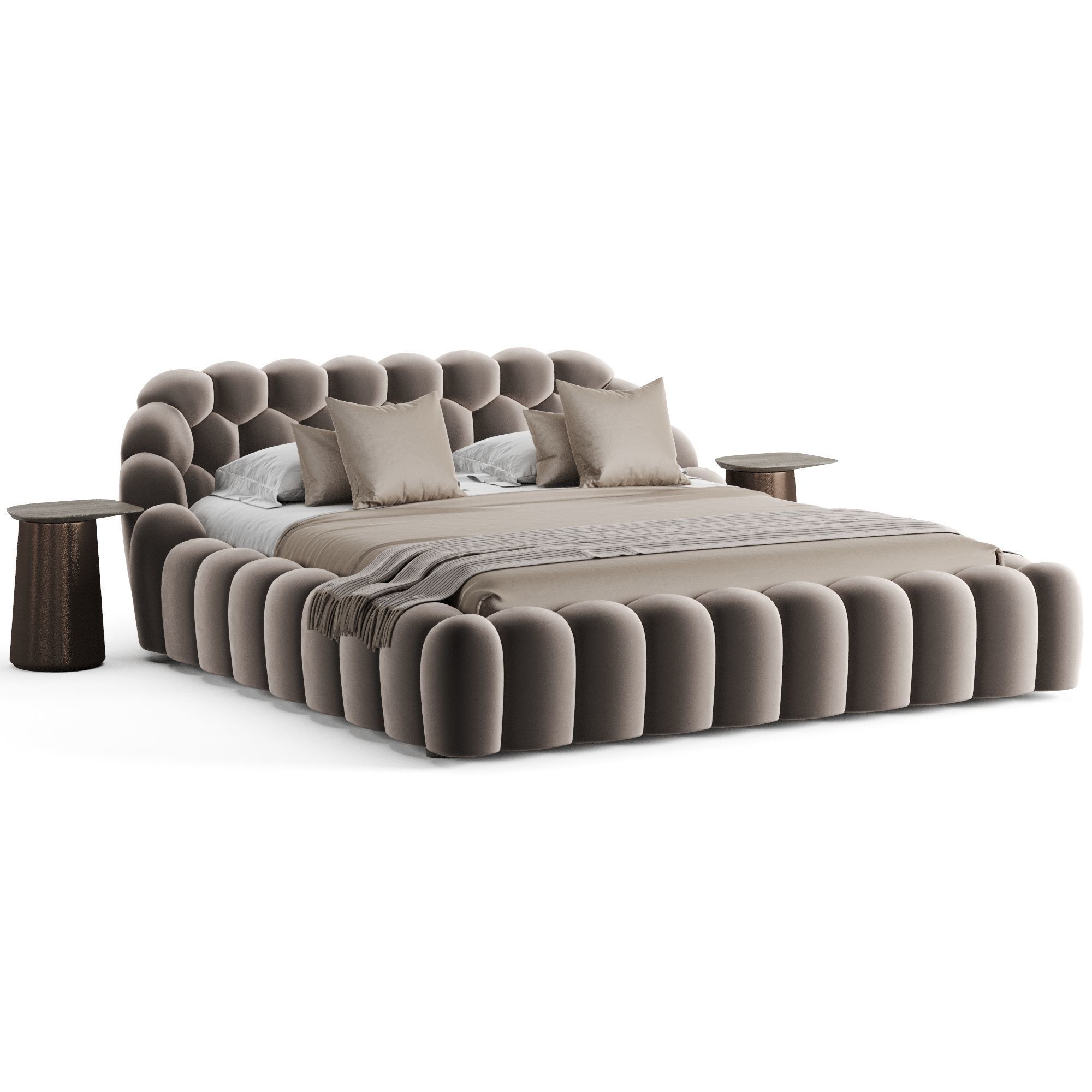 Roche Bobois Bubble Bed 3D model_3