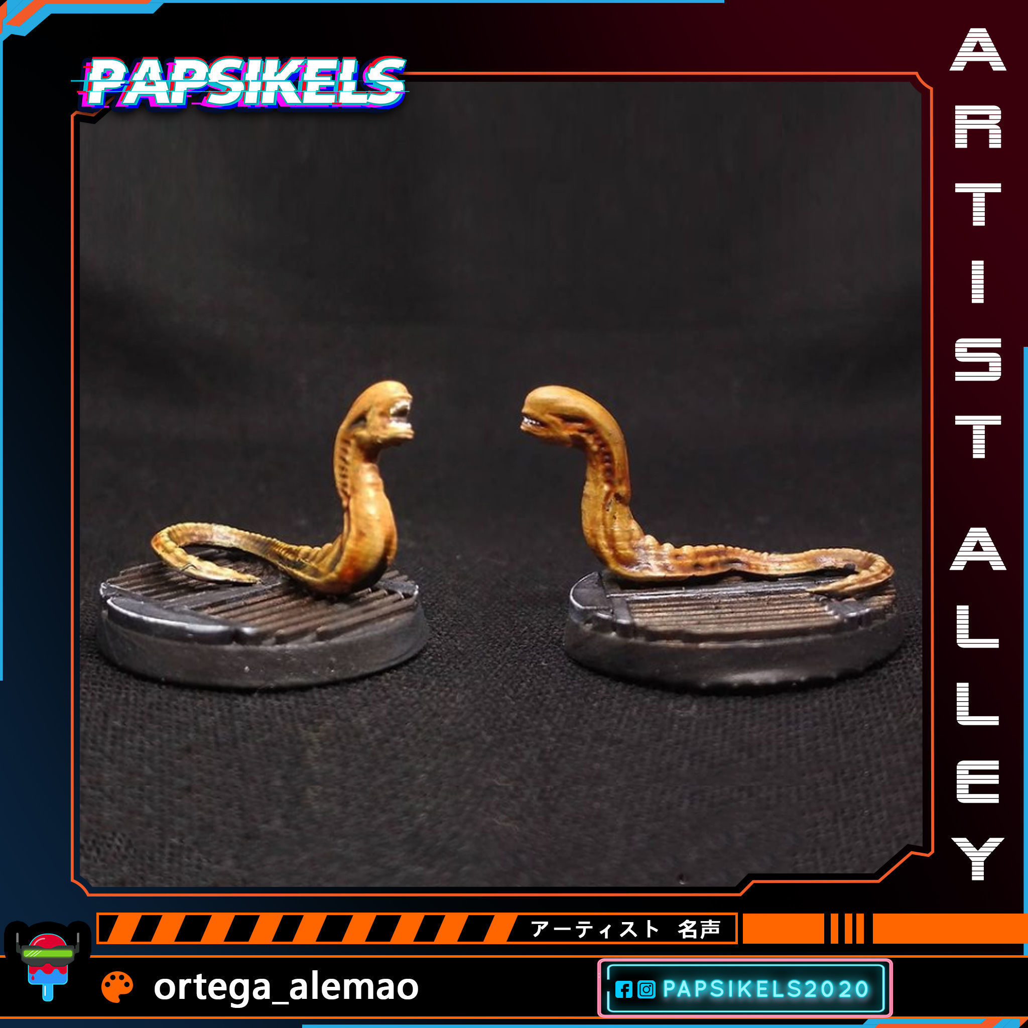 ALIEN BELLY BUSTER SET 3D print model_5