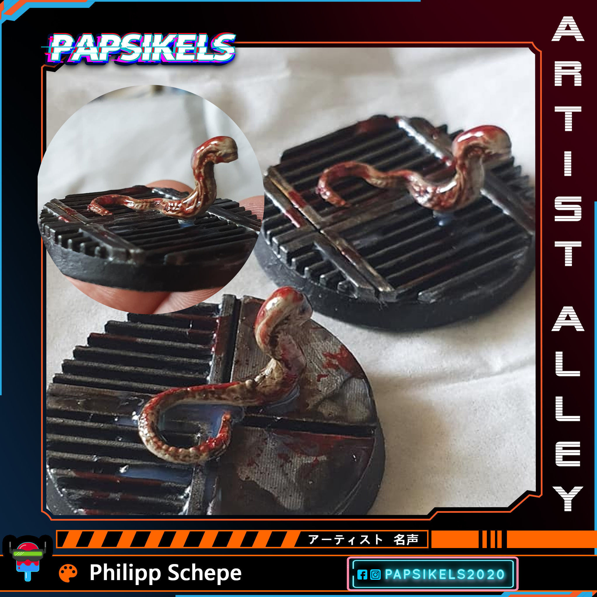 ALIEN BELLY BUSTER SET 3D print model_6