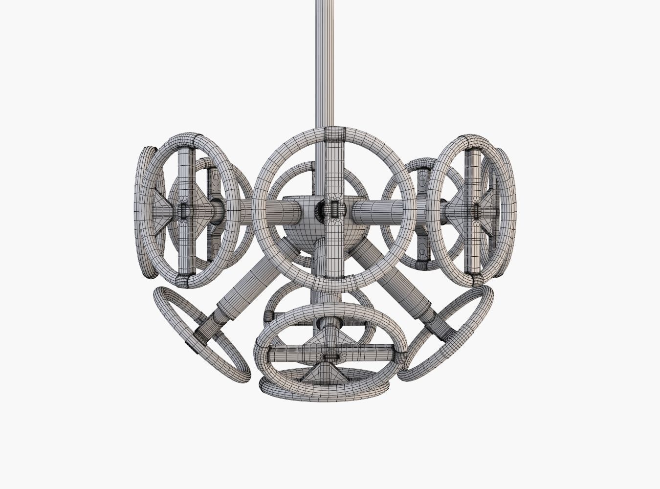Strala Calmares Mini Ceiling Lamp 3D model_5
