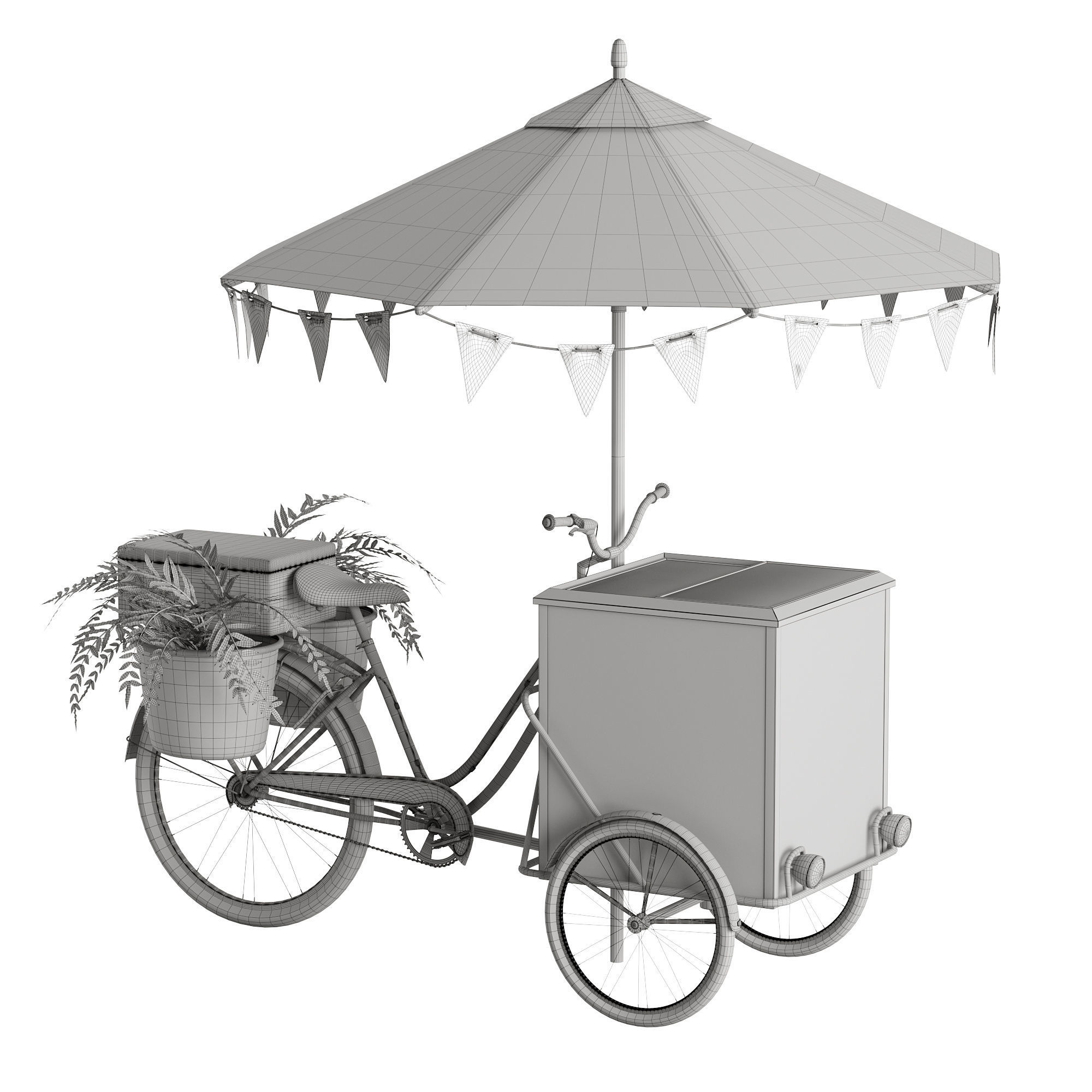 Ice cream bicycle 1 3D model_16