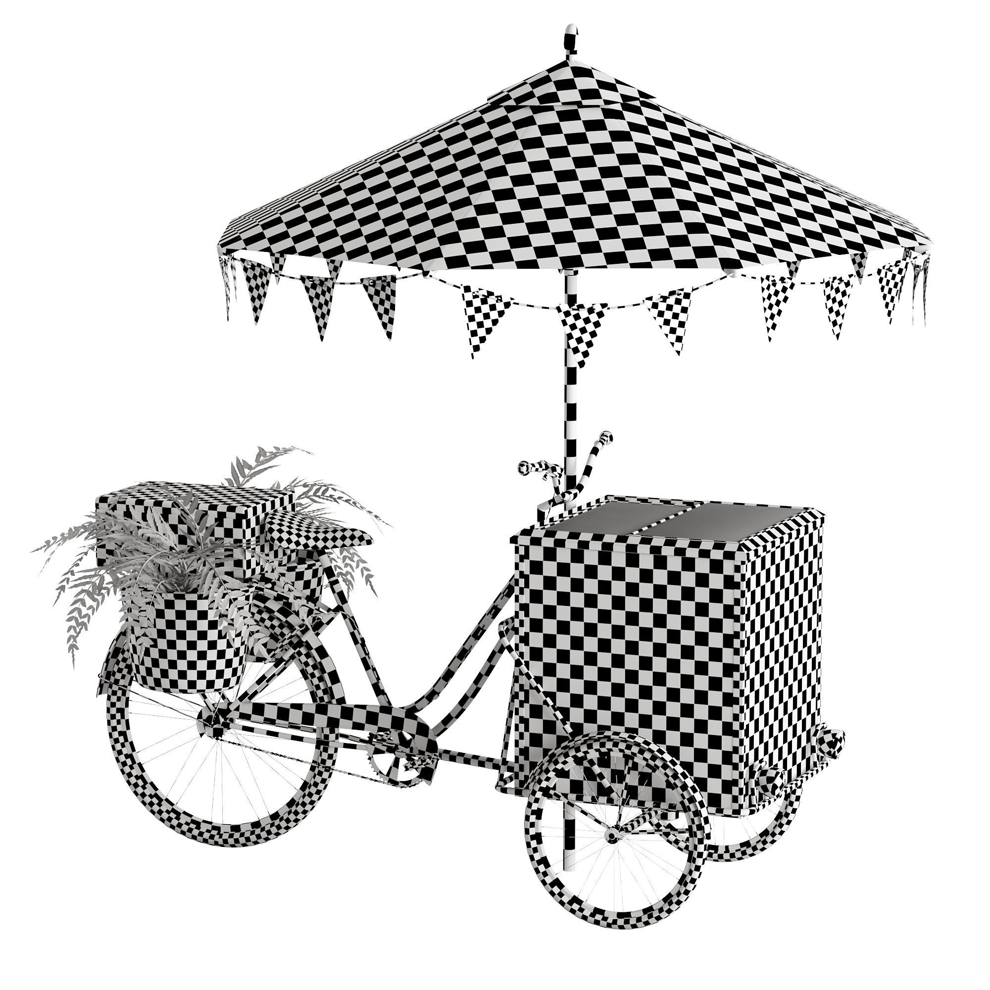 Ice cream bicycle 1 3D model_22