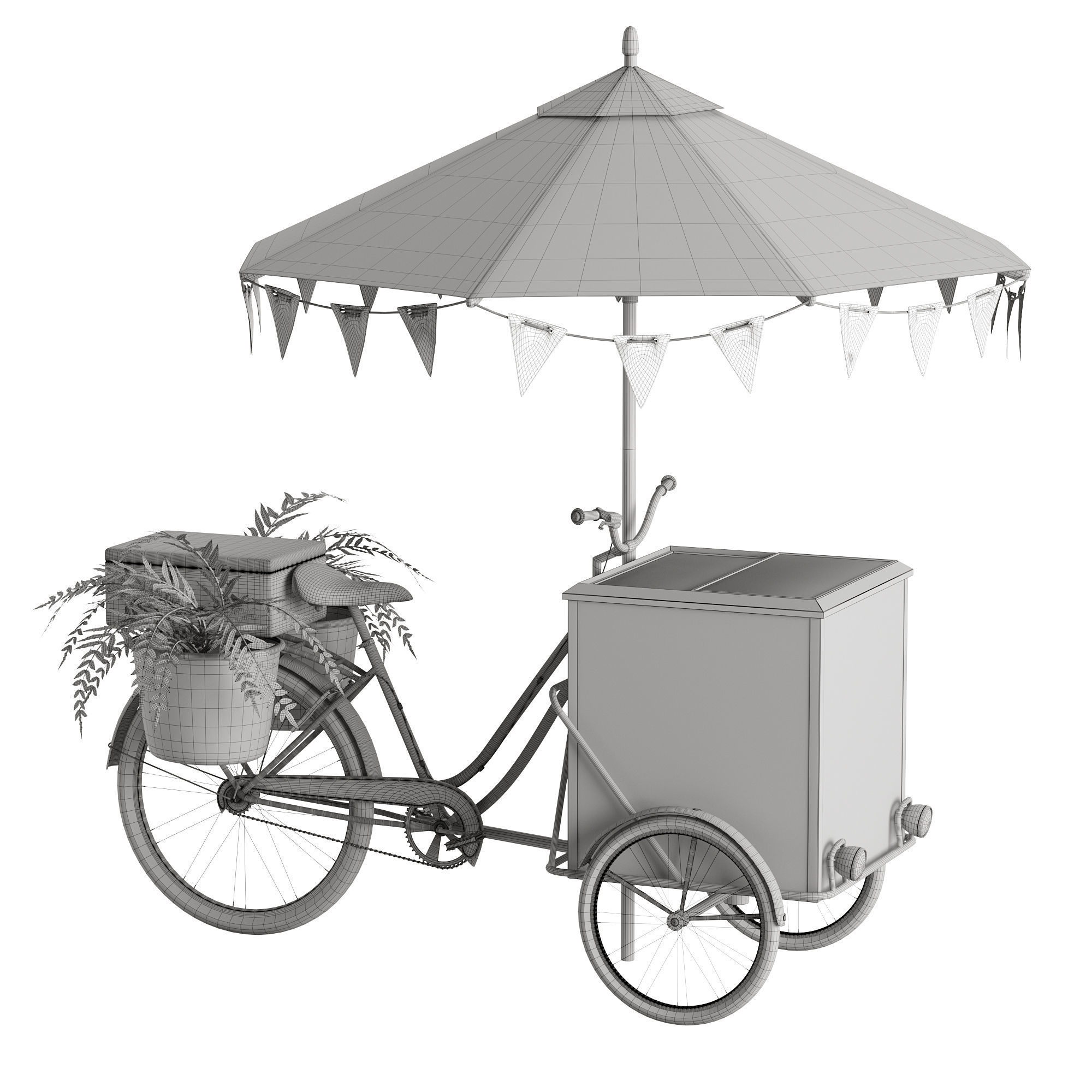 Ice cream bicycle 1 3D model_15