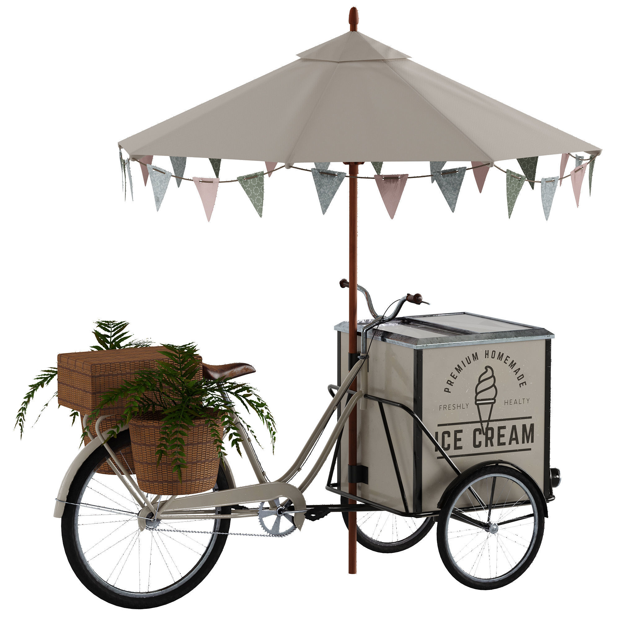 Ice cream bicycle 1 3D model_7