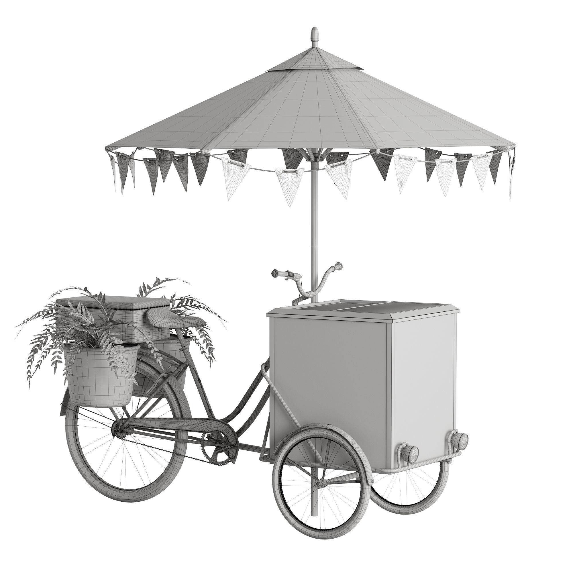 Ice cream bicycle 1 3D model_14