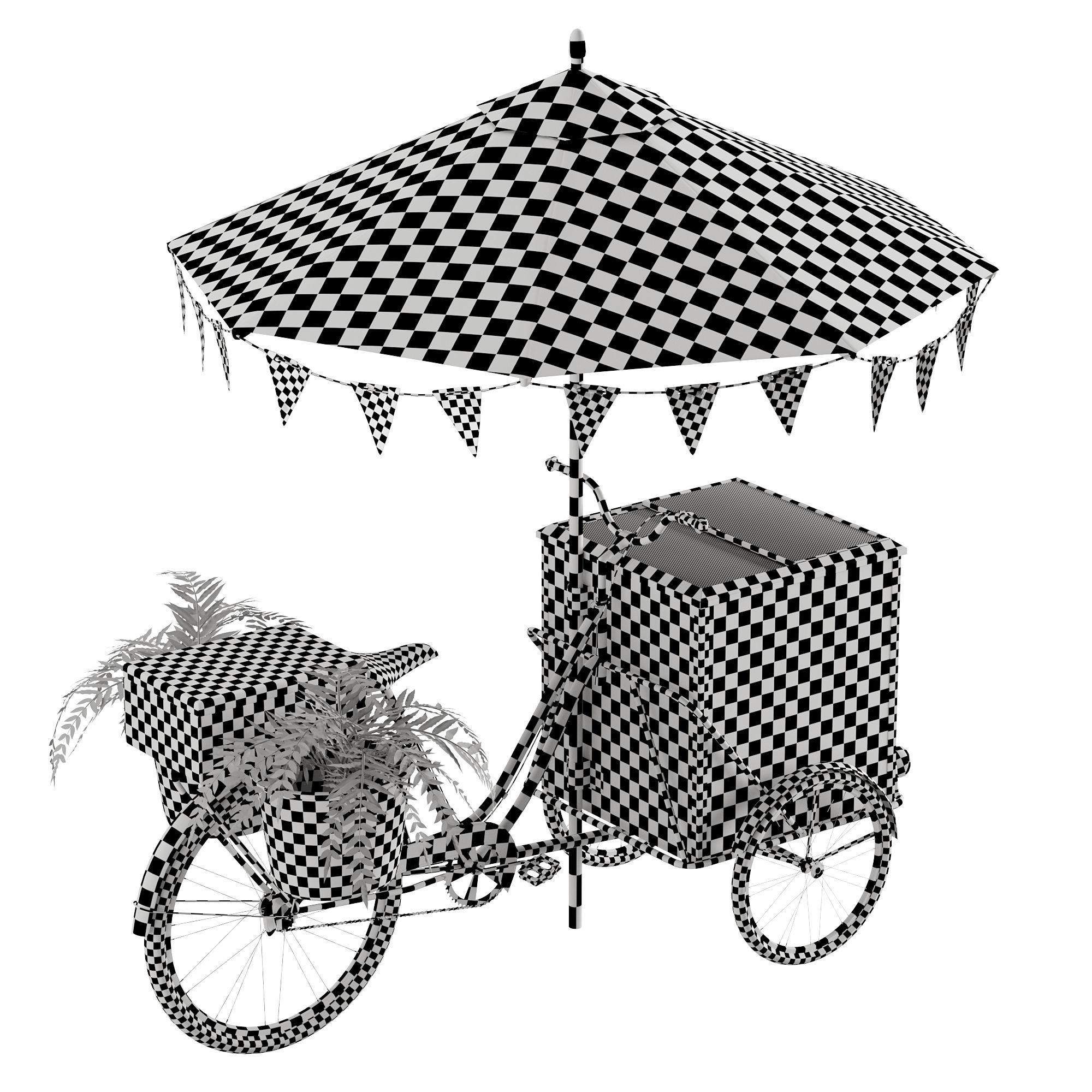 Ice cream bicycle 1 3D model_24