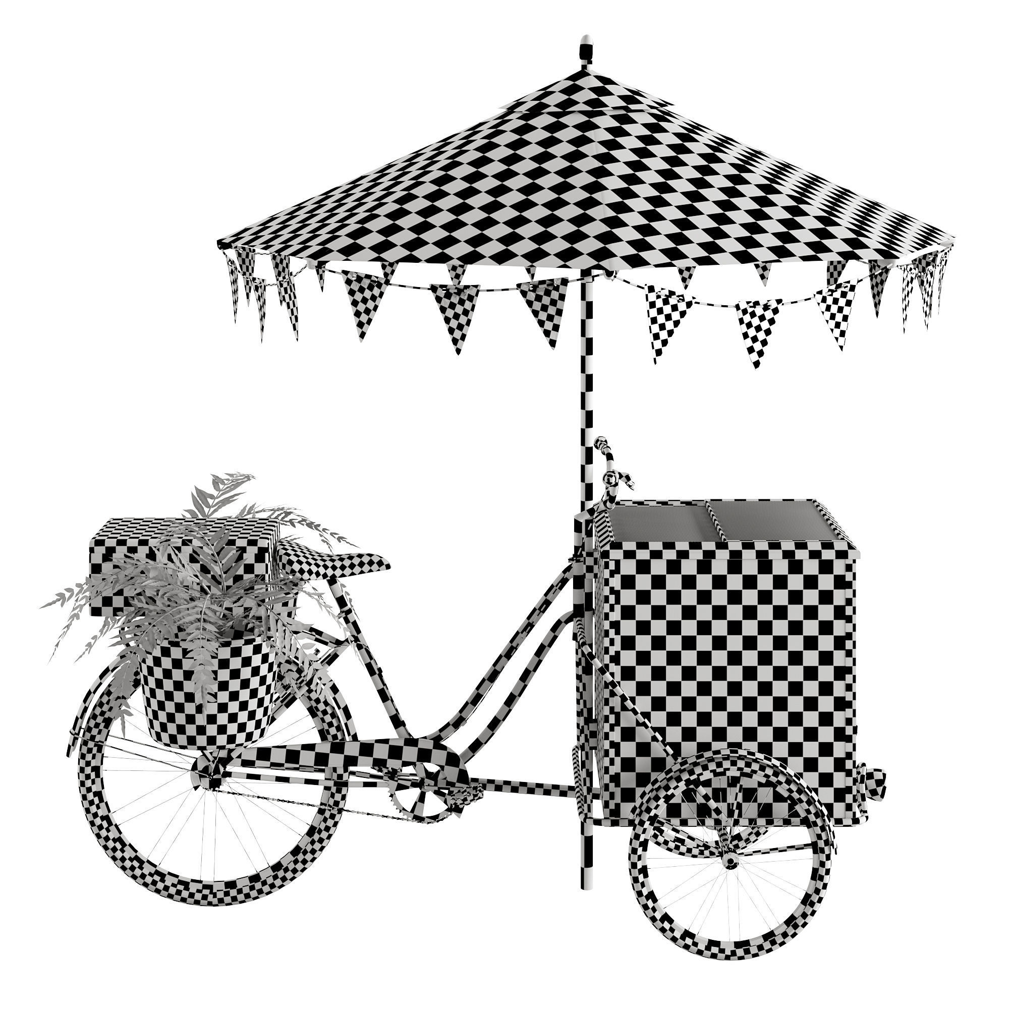 Ice cream bicycle 1 3D model_10