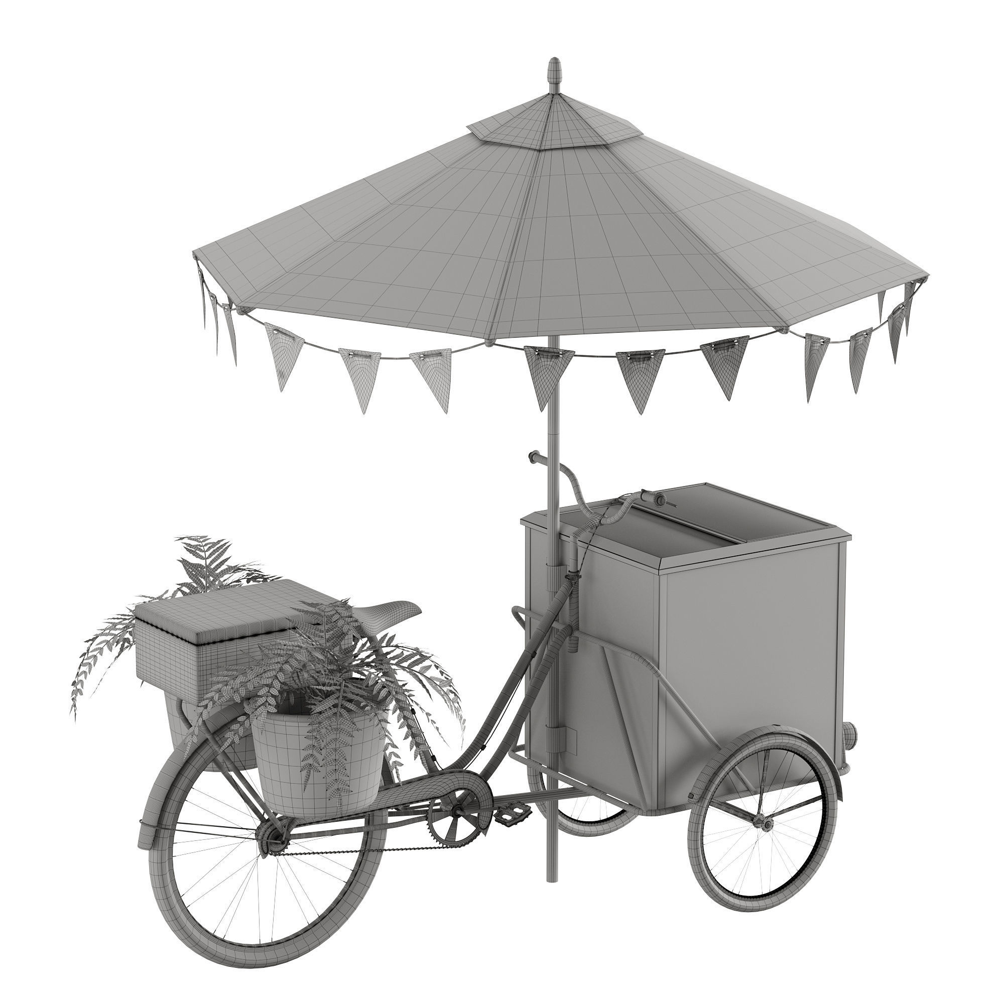 Ice cream bicycle 1 3D model_13