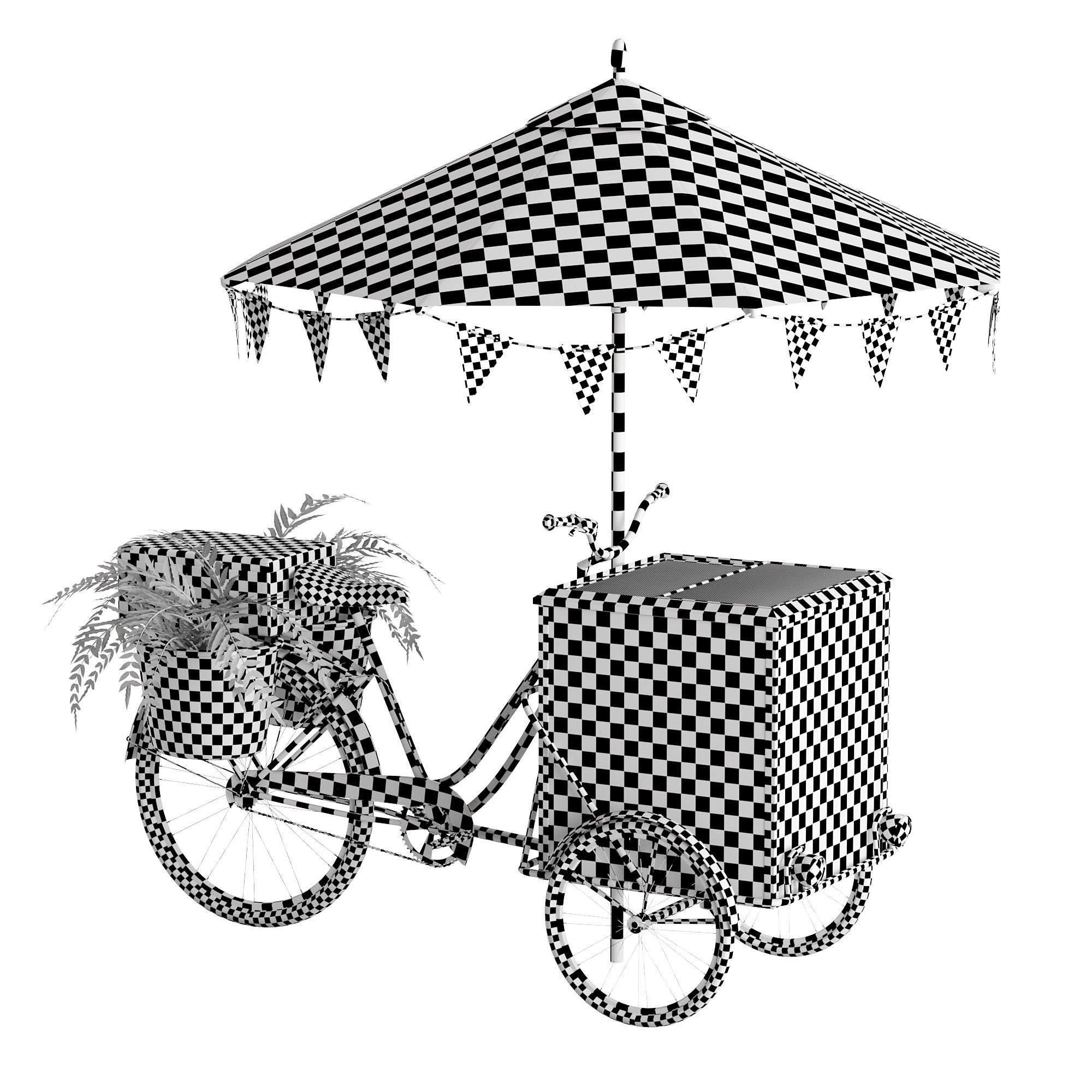 Ice cream bicycle 1 3D model_23