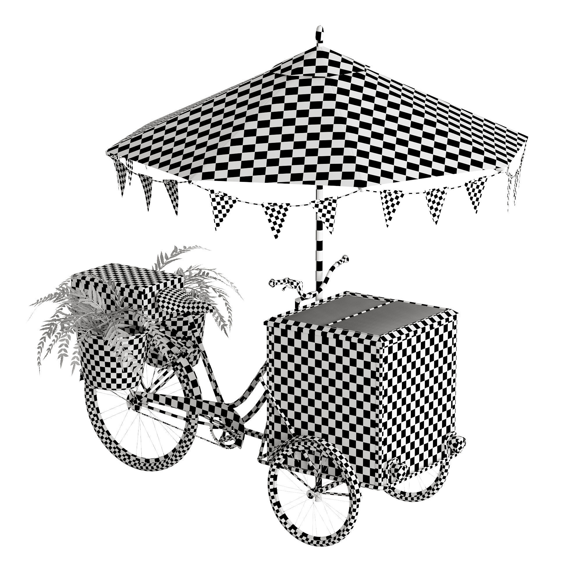 Ice cream bicycle 1 3D model_25