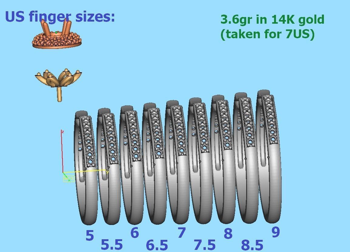 Round Halo Collection Stud Earrings and Ring _37