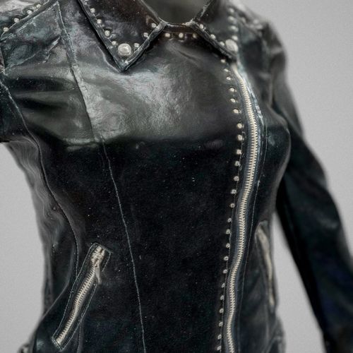 Shiny Blue Skirt and Jacket Low-poly 3D model