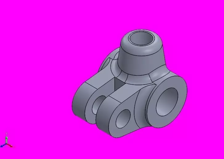 solidtutorial011 metal part Free 3D model