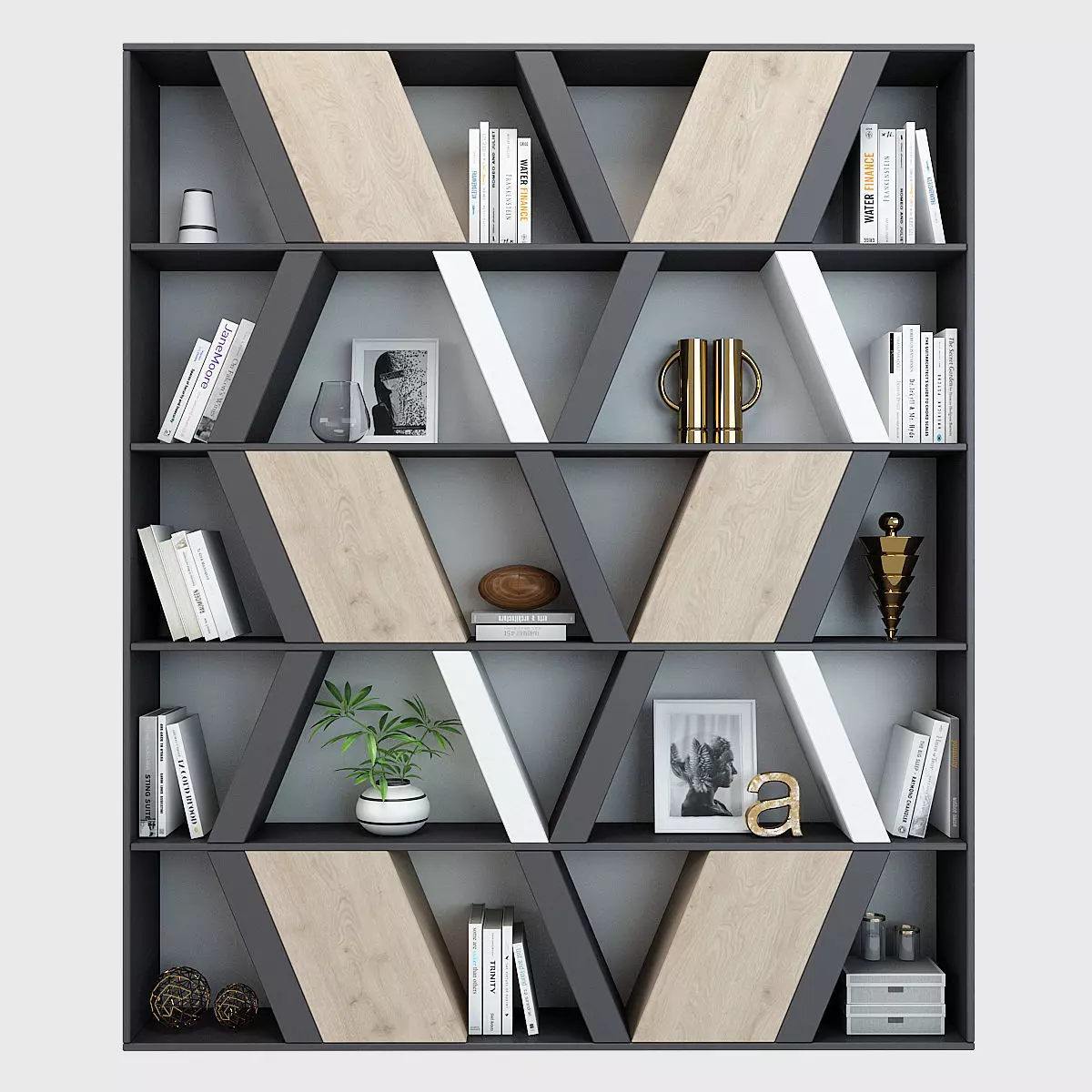 Bookcase 94 3D model