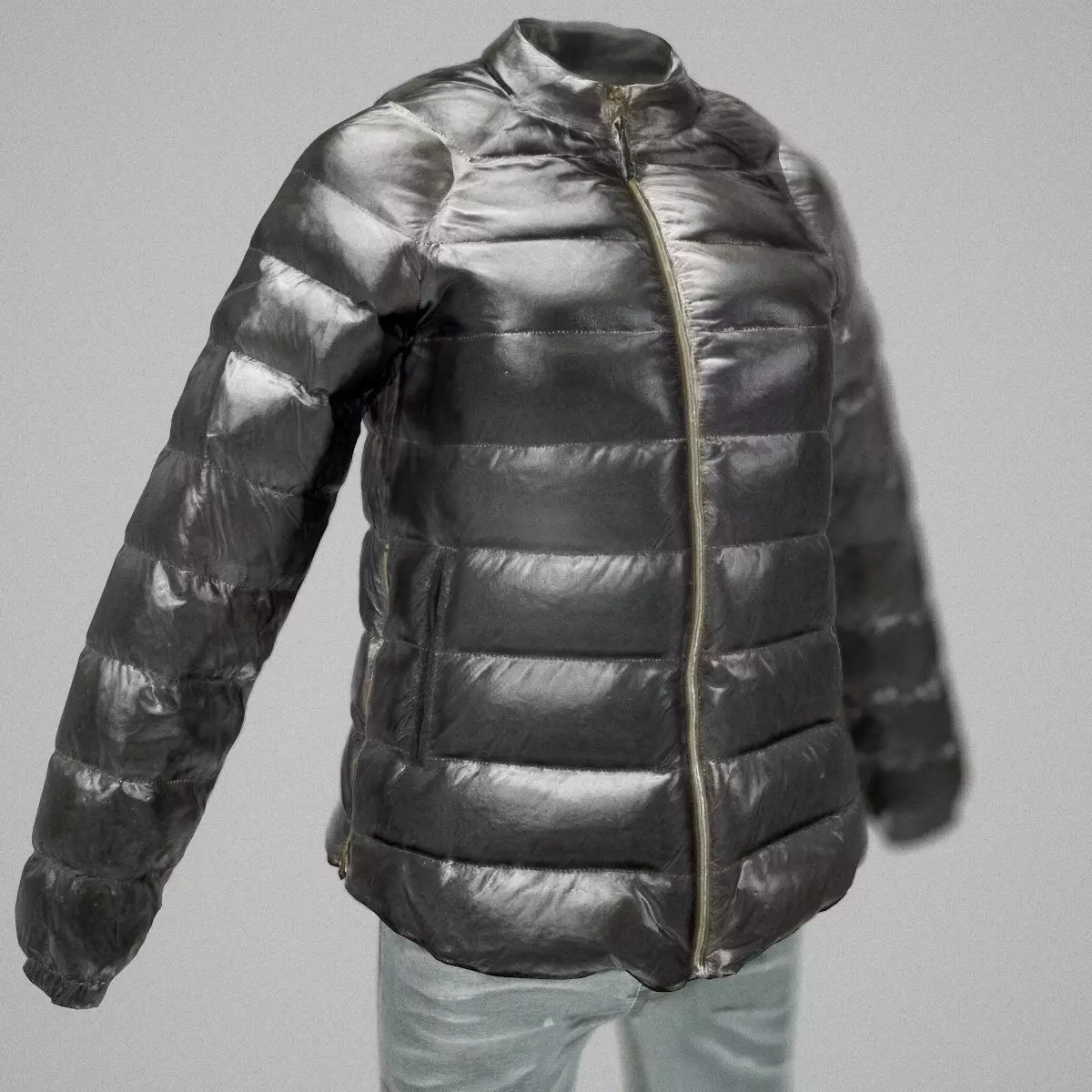Jacket and jeans Low-poly 3D model