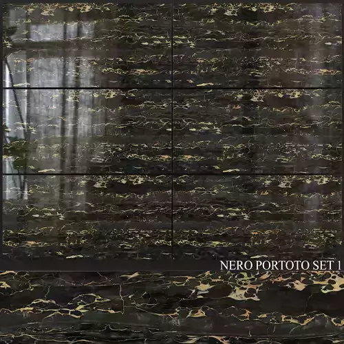 Decovita Nero Portoto 600x1200 Set 1