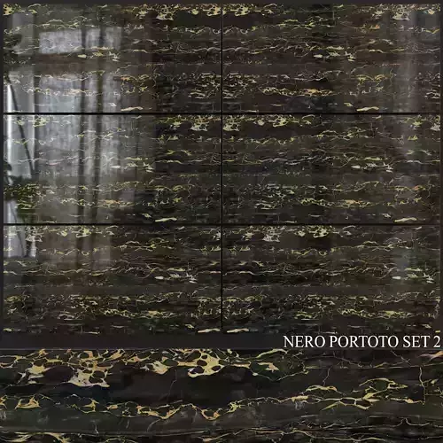 Decovita Nero Portoto 600x1200 Set 2