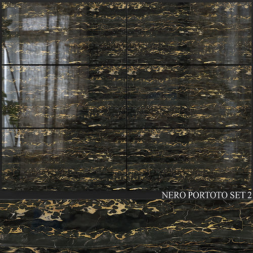 Decovita Nero Portoto 600x1200 Set 2 3D model