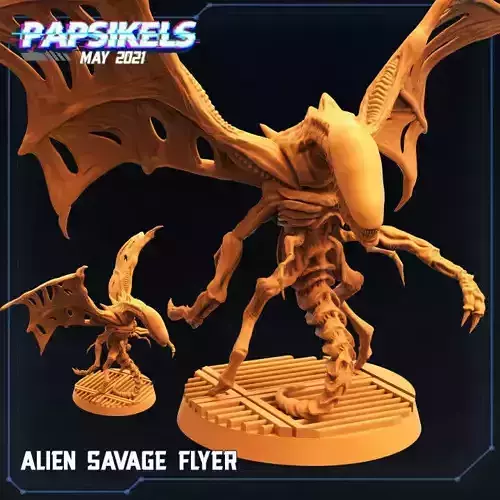 ALIEN SAVAGE FLYER 