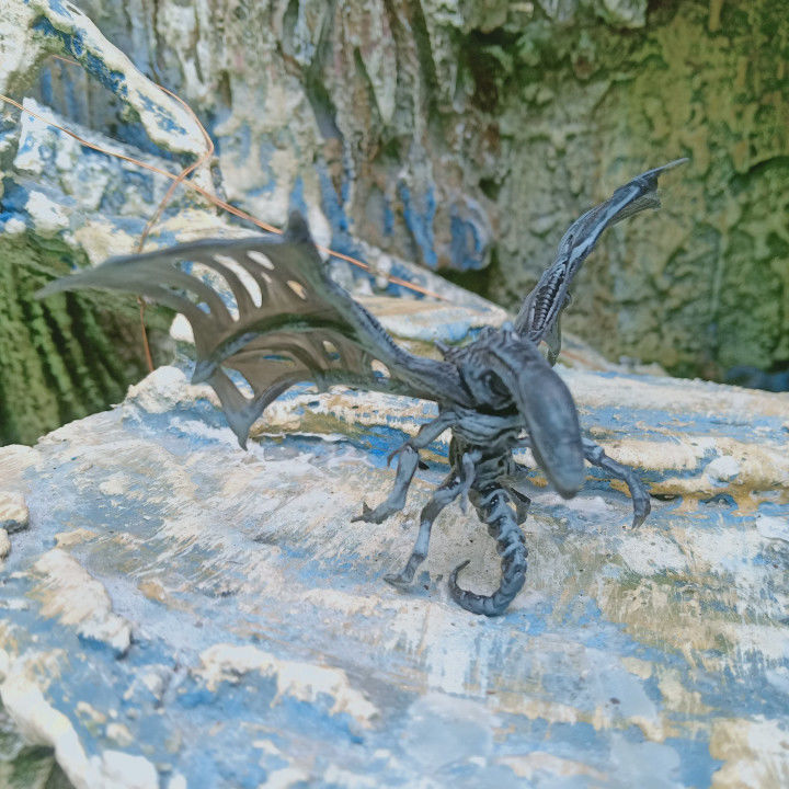 ALIEN SAVAGE FLYER 3D print model_1