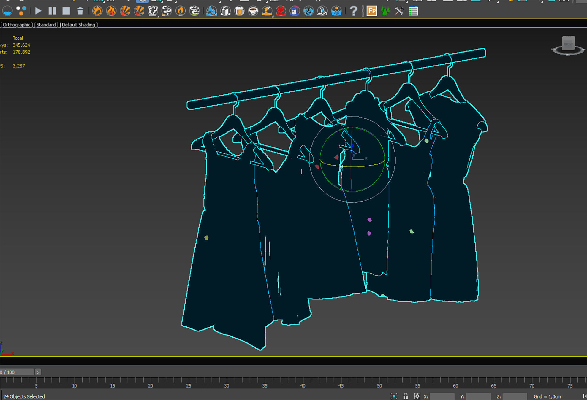 Zara Dresses 3D model_5
