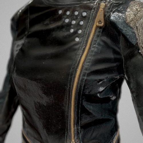 Black Jacket and Legging Low-poly 3D model