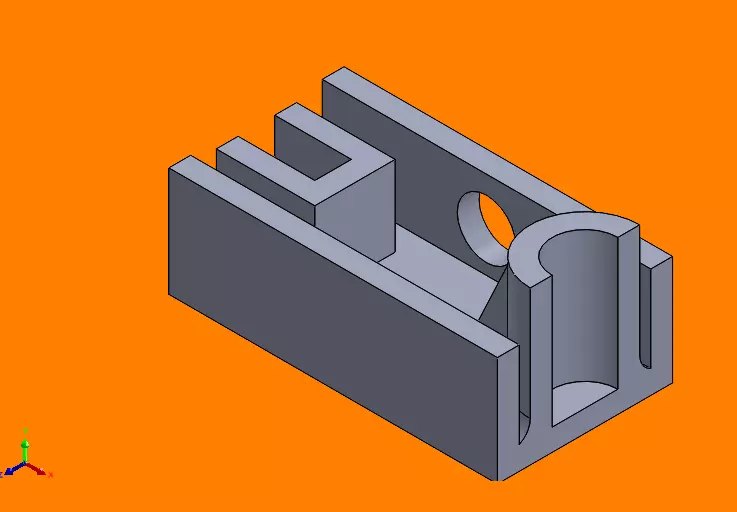 solidtutorial014 rectangular box Free 3D model
