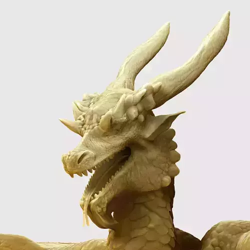 Dragon hi poly 3D model Dragon hi poly 3D model