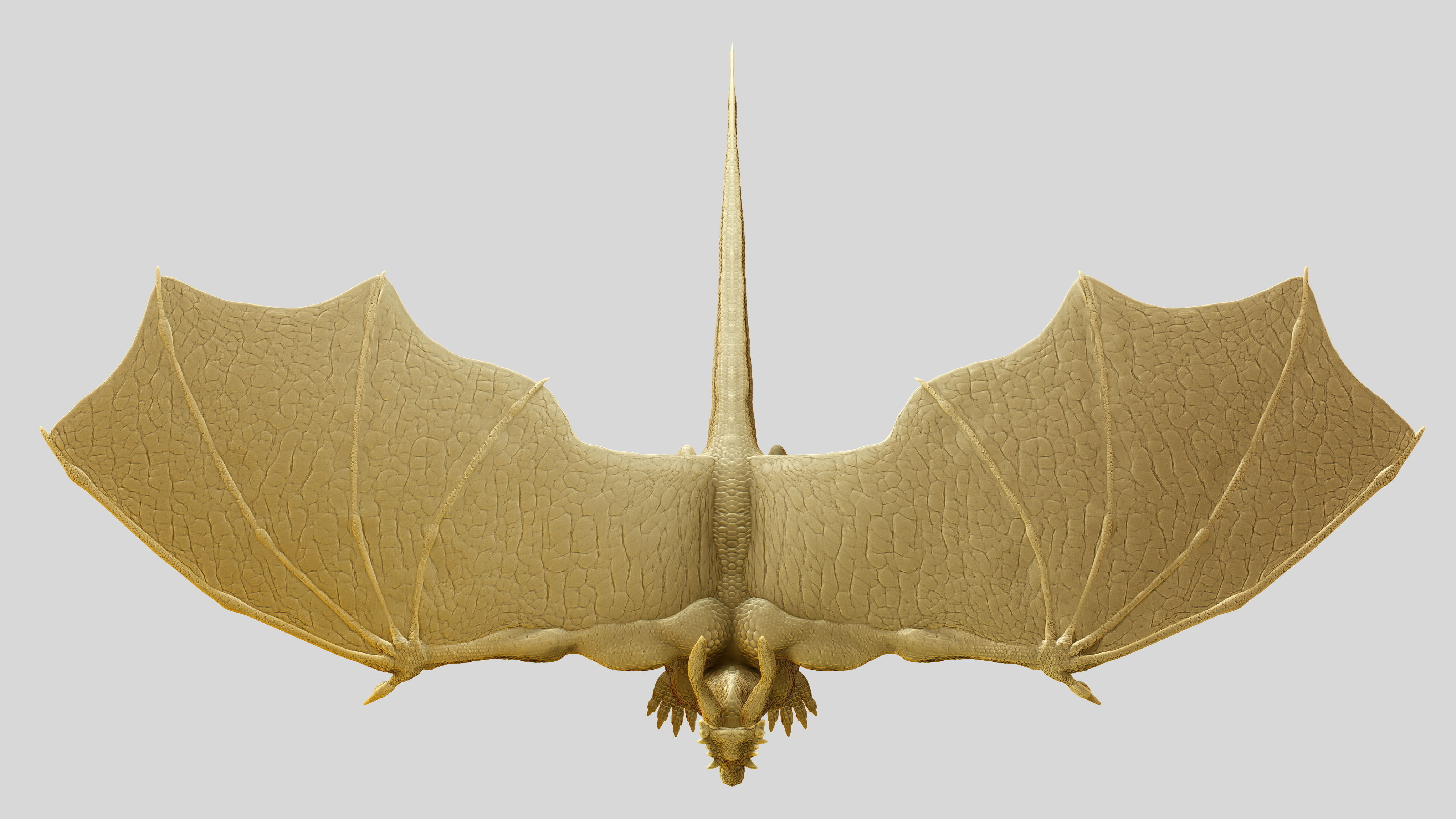 Dragon hi poly 3D model_4