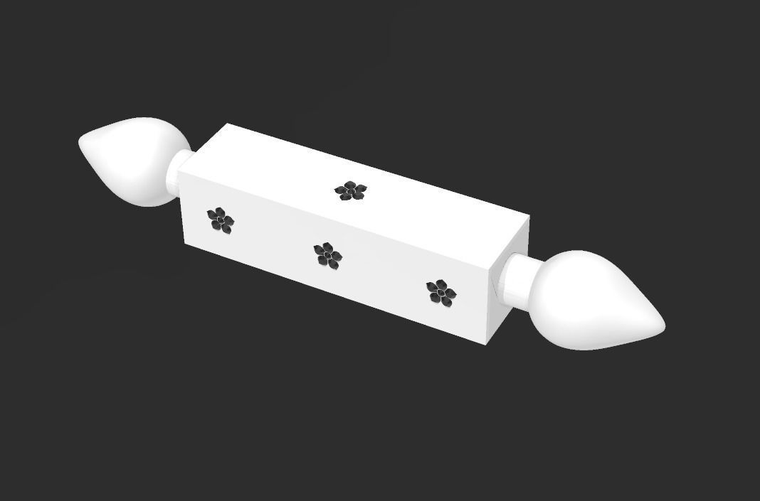 Chausar Dice 3D print model_2