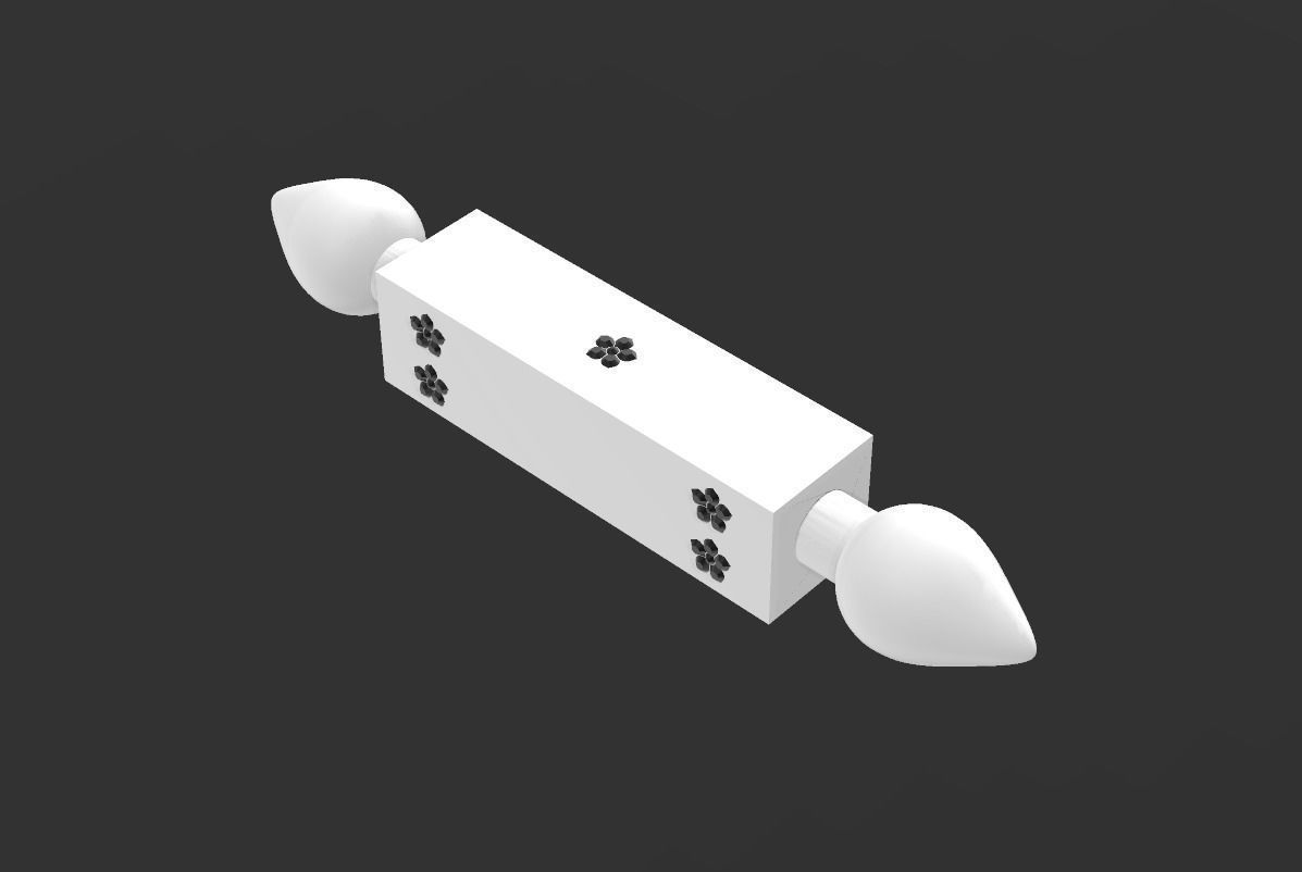 Chausar Dice 3D print model_1