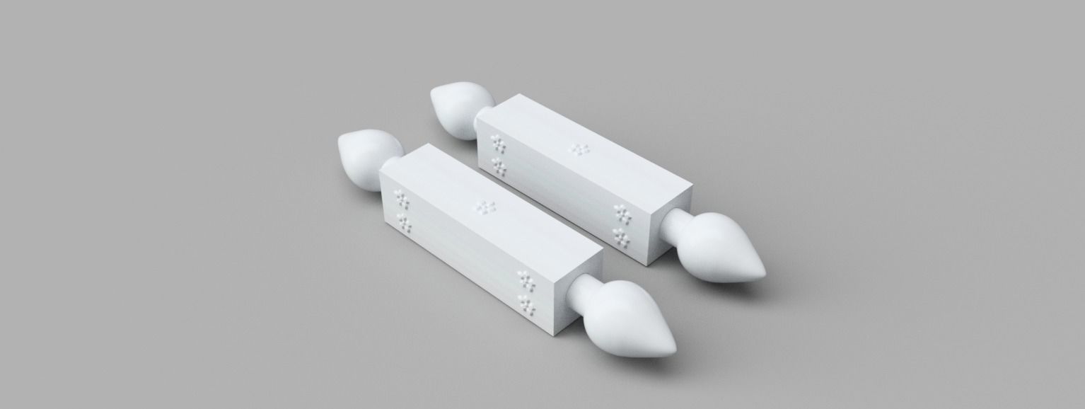 Chausar Dice 3D print model_4