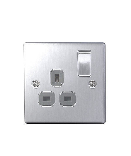Socket LOW POLY two electrical sockets Low-poly 3D model_4