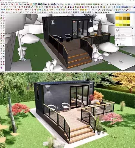 Tiny House TIMO on 15m2