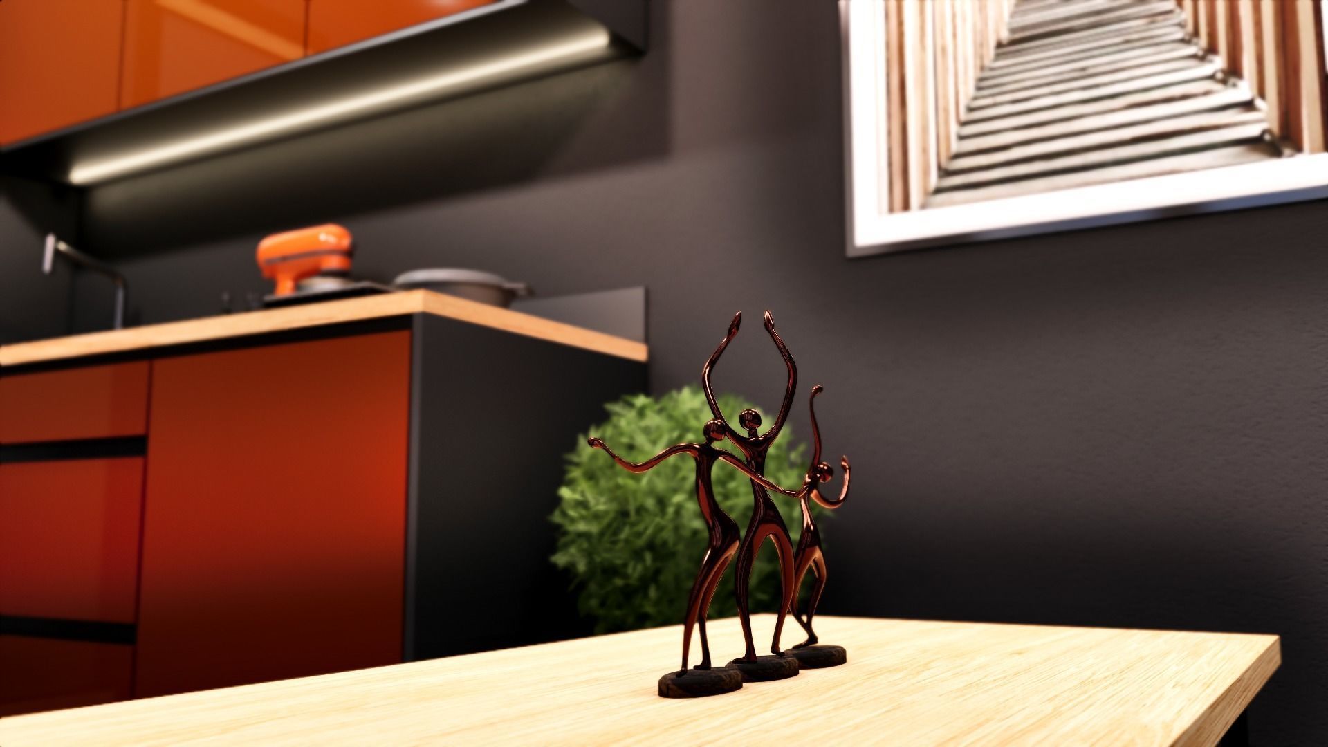 Tiny House TIMO on 15m2 3D model_4