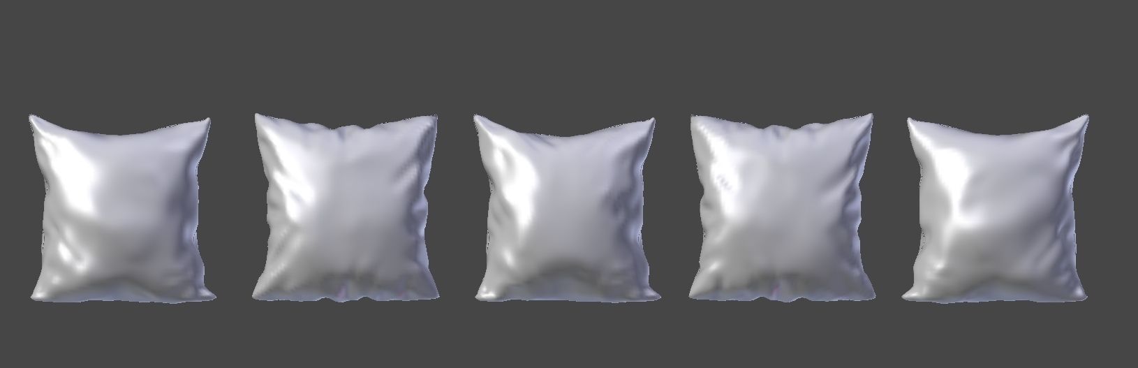 Pillow Set 2 throw pillows 3D model_6
