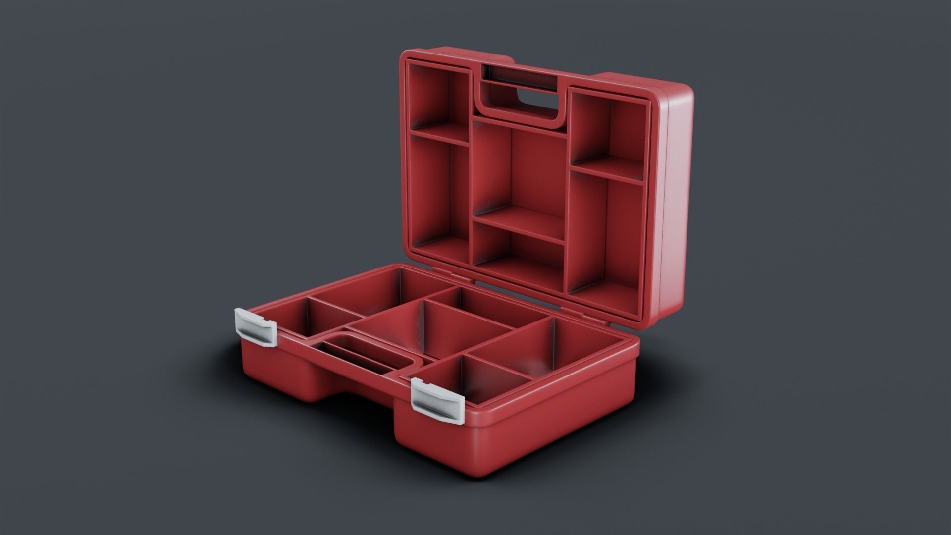 First Aid Low-poly 3D model_5